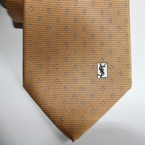 {Yves St. Laurent} 100% Silk Vintage Tie